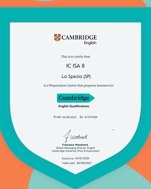 L'ISA8 è Preparation Center Cambridge!